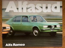 ALFA ROMEO ALFASUD 1972 1973 Prospekt deutsch brochure ted.