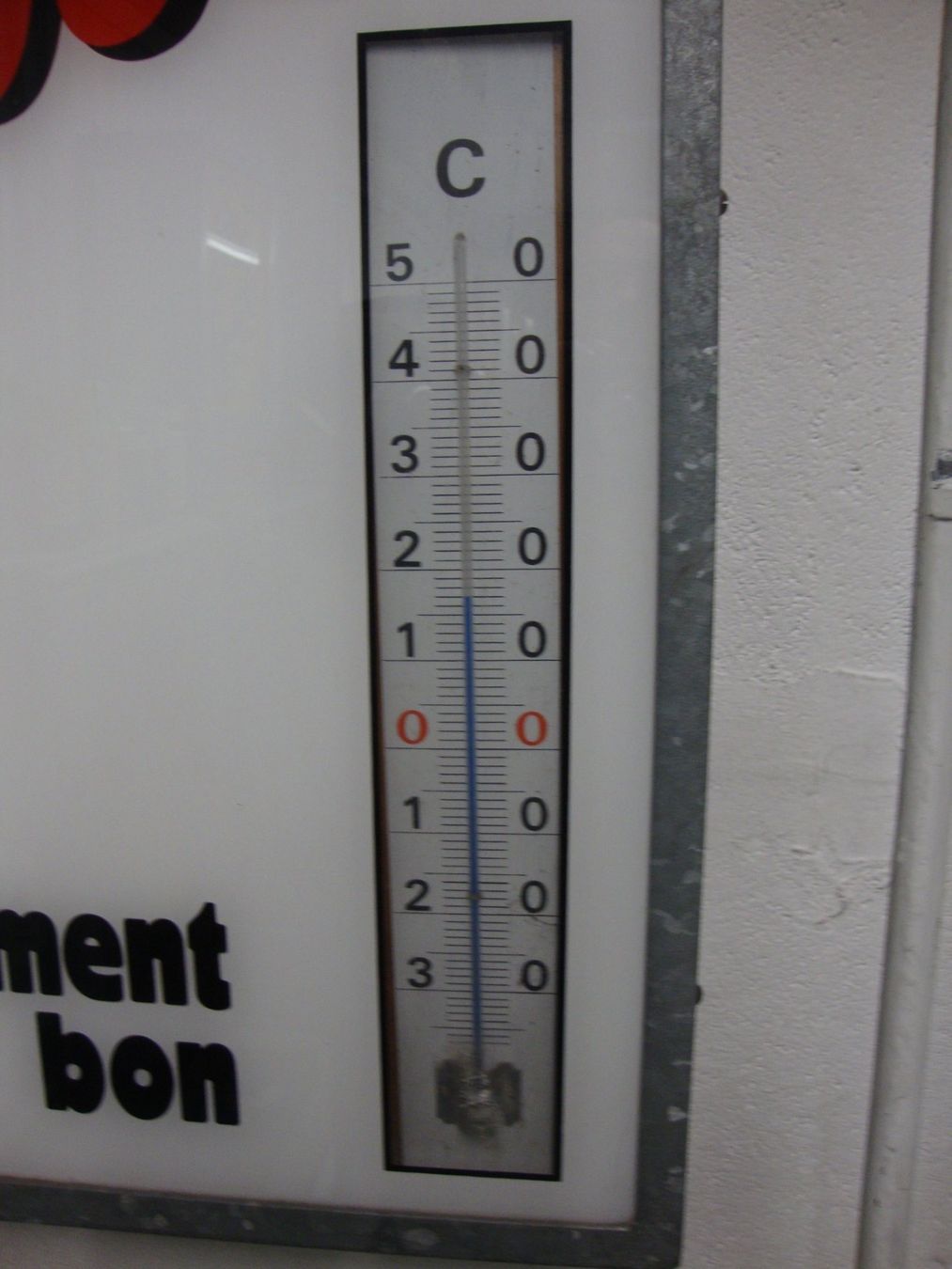Schilder: TOP Rössli Hinterglasmalerei mit Thermometer – Gebraucht aus Mollis von Seestern 2