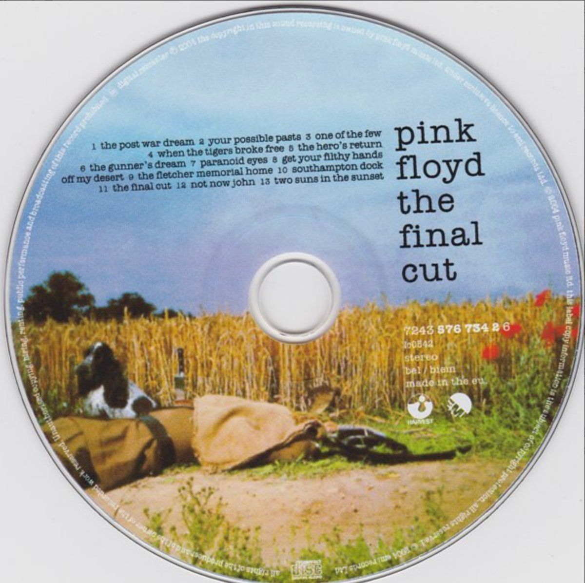 CDs: Pink Floyd - The Final Cut – Gebraucht aus Brunnen von Barfly5 2