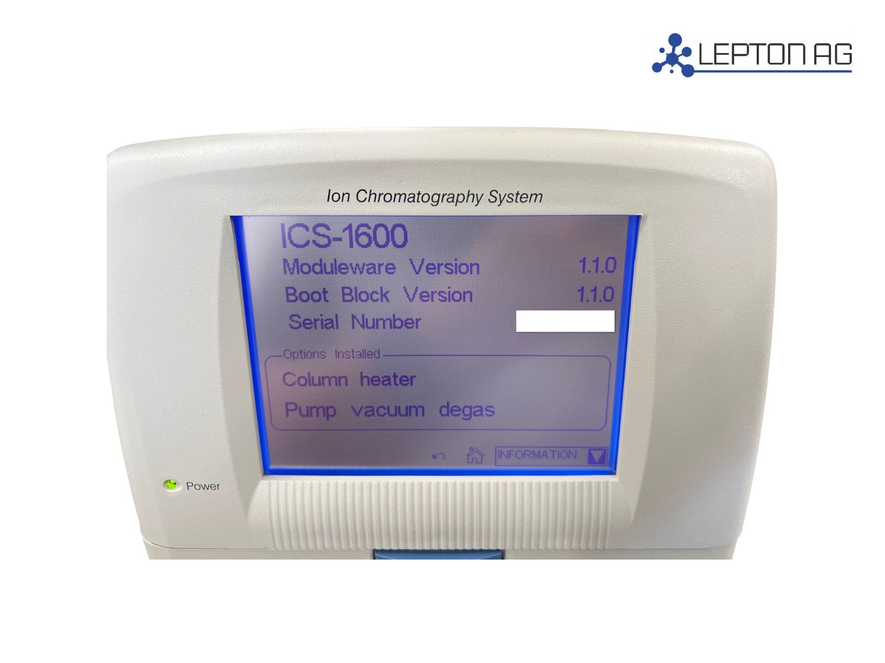 Accessori da laboratorio: Thermo Scientific Dionex ICS-1600 Ion Chromatography System – Usato da Niederdorf venduto da LeptonAG_Labor 8