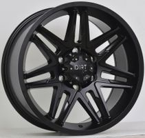 4x Dirt D62 9x17 5x120 Felgen Jantes für Volkswagen Amarok