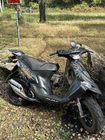 gilera stalker targa bianca 