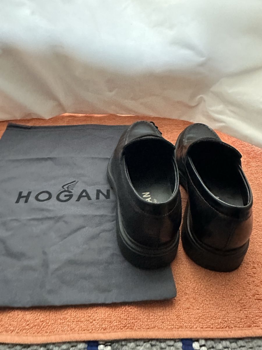 Hogan Herrenschuhe: Elegante schwarze Mokassins Hogan – Neu (gemäss Beschreibung) aus Genève von Mz786 1
