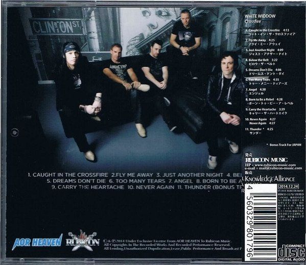 CDs: White Widdow – Crossfire JAPAN+OBI – Gebraucht aus Gingins von Demonseed 1