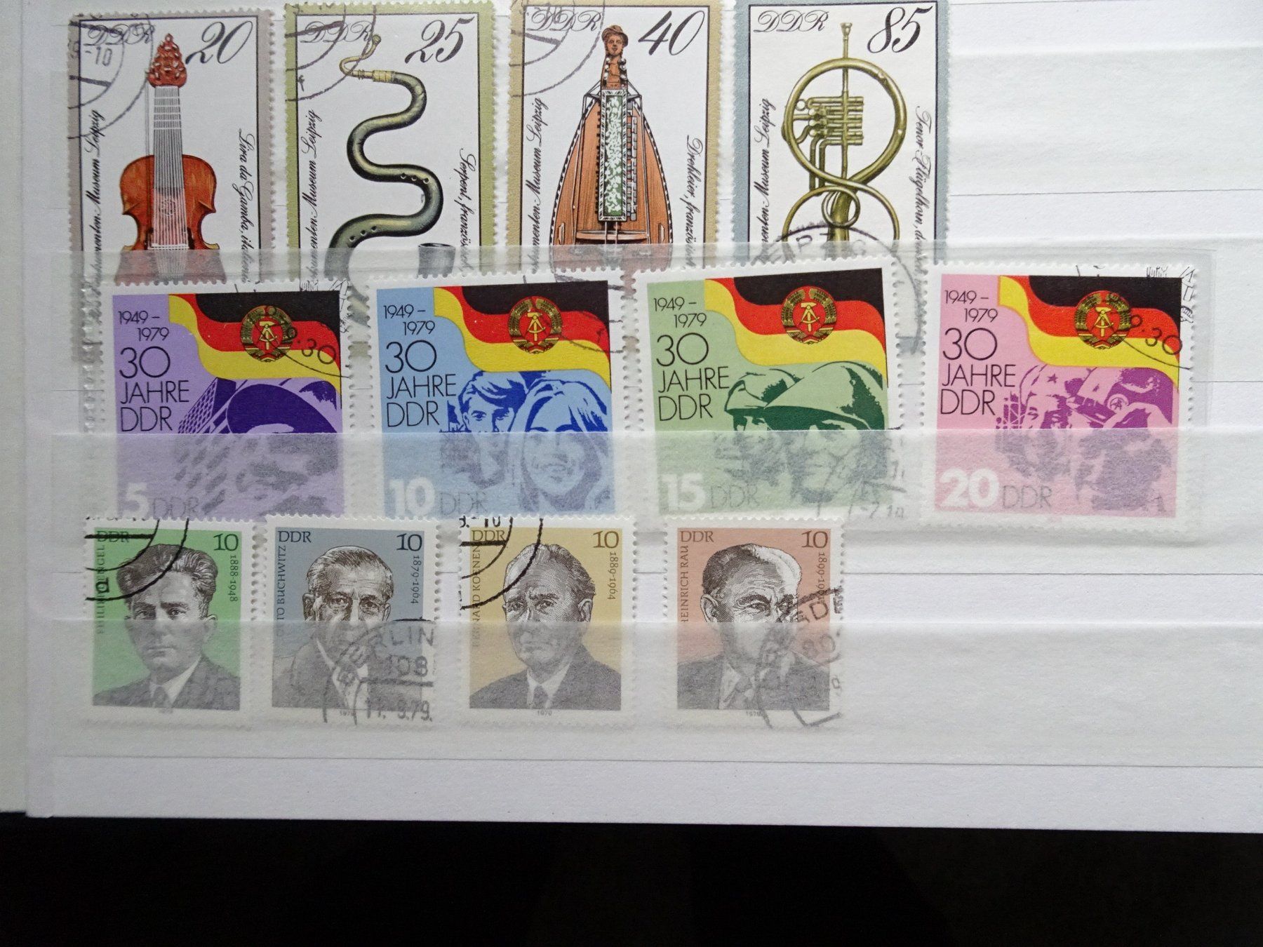 Tutti i francobolli: DDR 1979 – Usato da Aadorf venduto da Chnorli-Furz 3