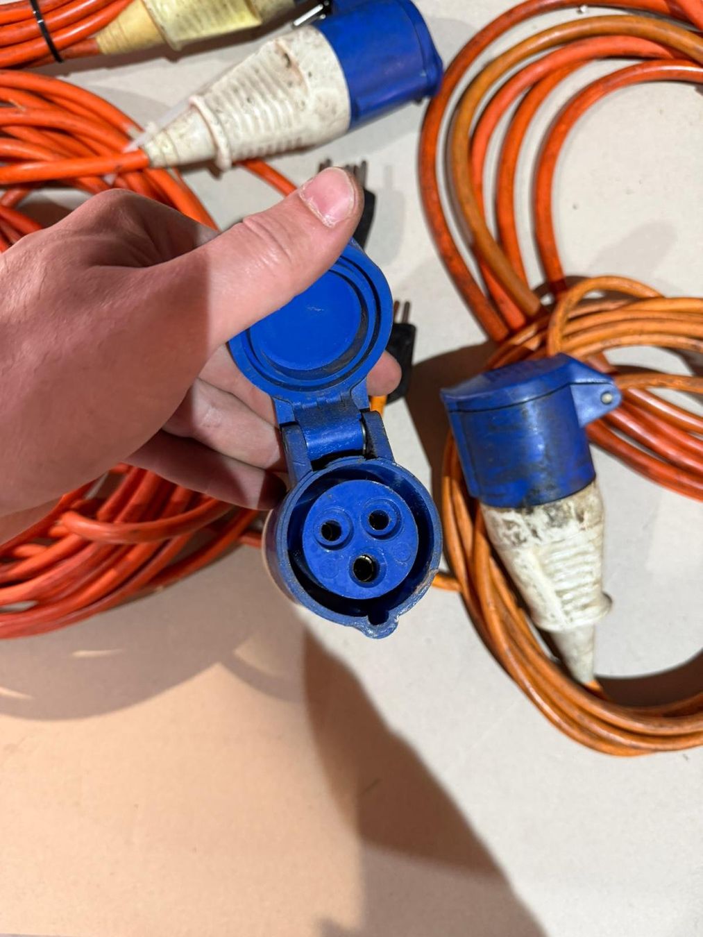 Cavi: 5x Starkstromkabel Verlängerungskabel – Usato da Buchs AG venduto da Werkstatt-Shop 1