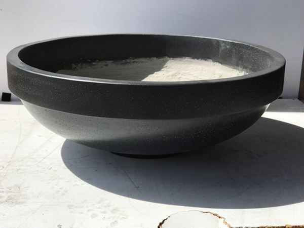 Vasi per fiori: Pflanzschale Terrazzo schwarz – Nuovo (secondo la descrizione) da Wetzikon ZH venduto da seli03