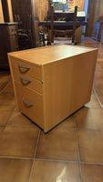 Cassettiera ufficio IKEA su ruote con chiavi – 3 cassetti