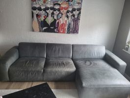 Canapé cuir Nubuck