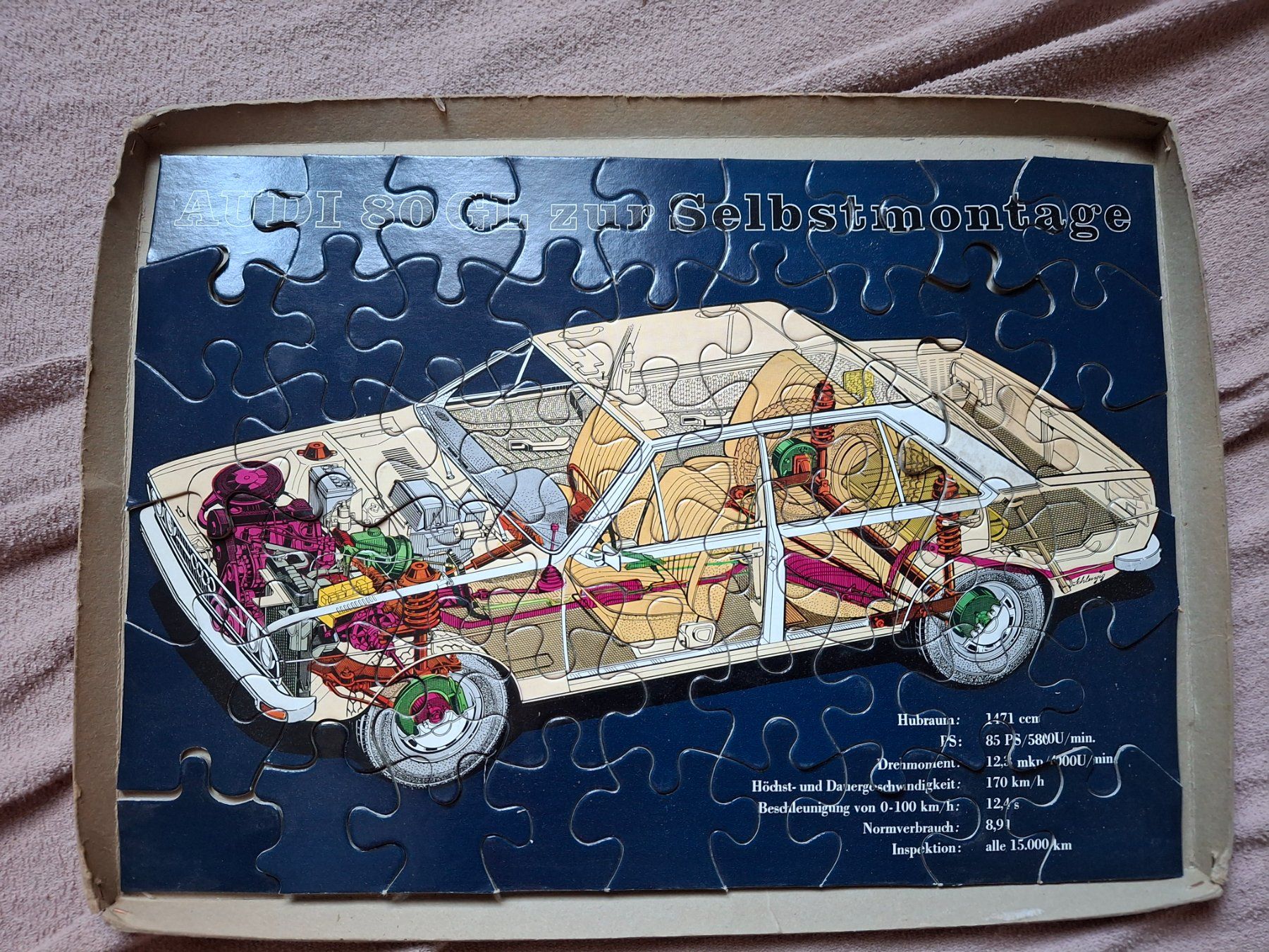 Puzzle: Audi 80 Puzzle – Nuovo (secondo la descrizione) da Oeschgen venduto da Kuppi