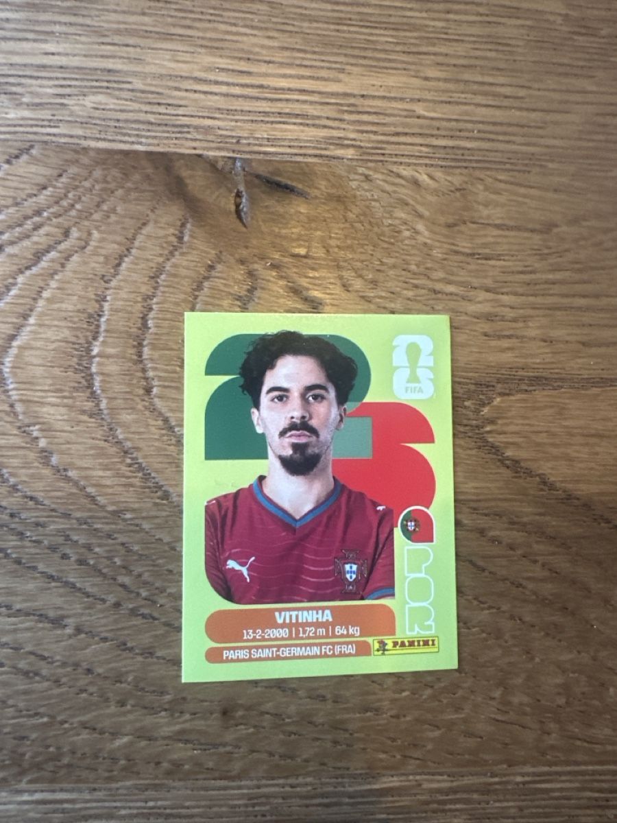 Panini Carte collezionabili: Vitinha Panini Karte – Nuovo (secondo la descrizione) da Zürich venduto da florelise
