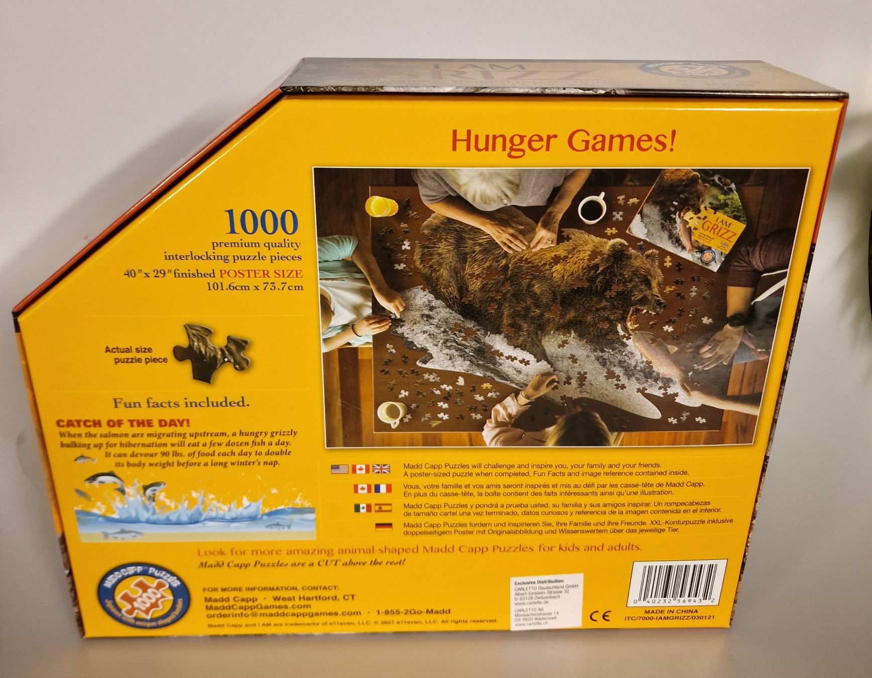 Puzzles: Puzzle Bär 1000 Teile Neu – Neuf avec emballage d'origine à Oberuzwil par aseinkaufswelt 1