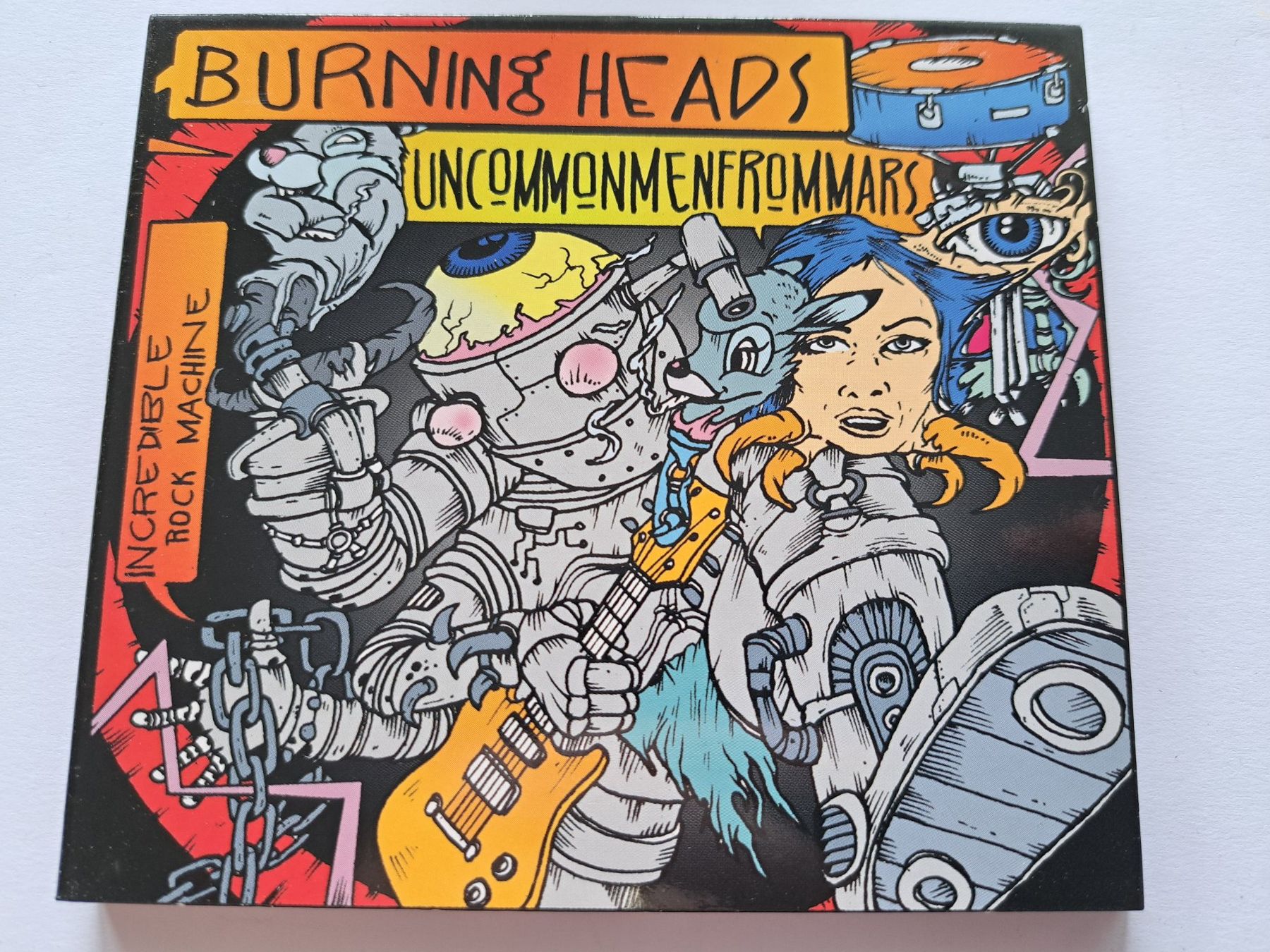 CDs: Cd Burning Heads / Uncommonmenfrommars – Incredible Rock Mac – D'occasion à Pully par bro_n52j