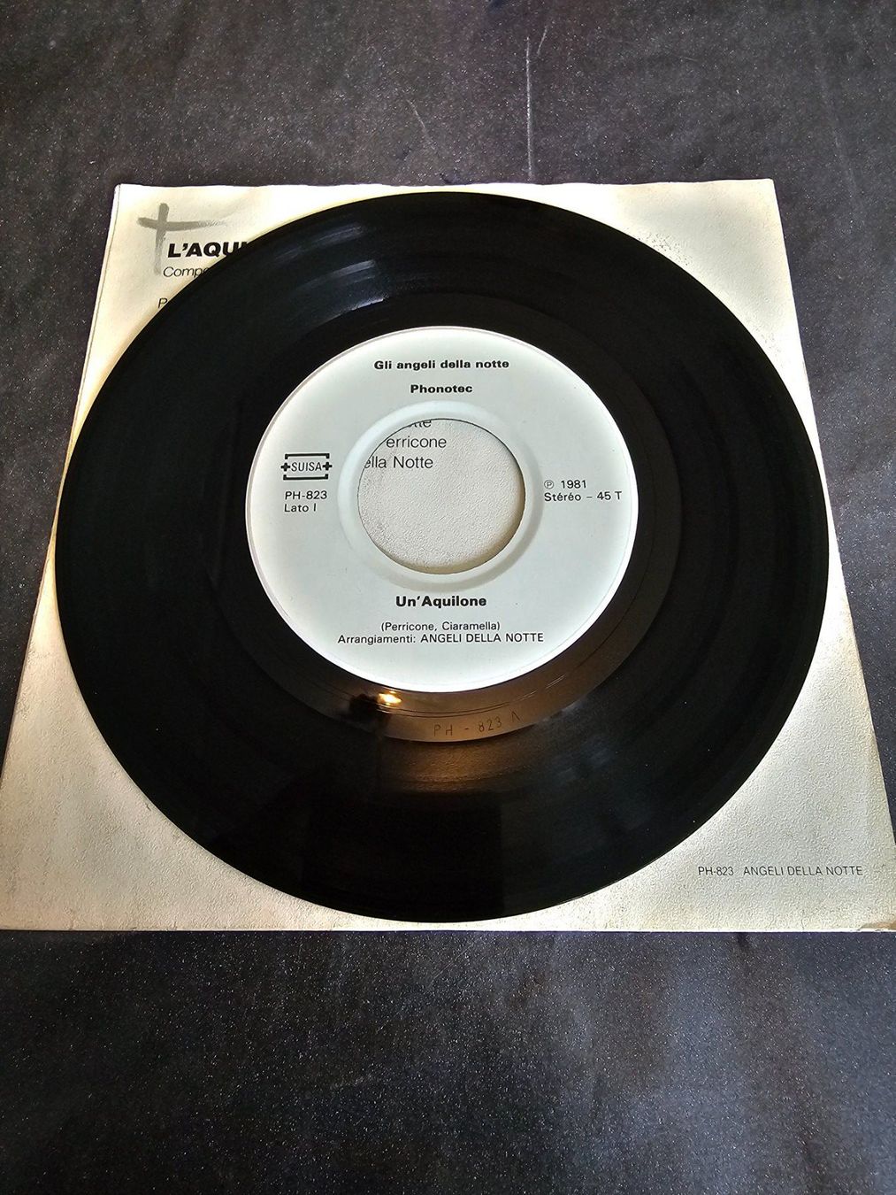 Dischi in vinile: Vinyl, 7" LP - Angeli Della Notte - L'Anquilone – Usato da Biberist venduto da Foolio0 3