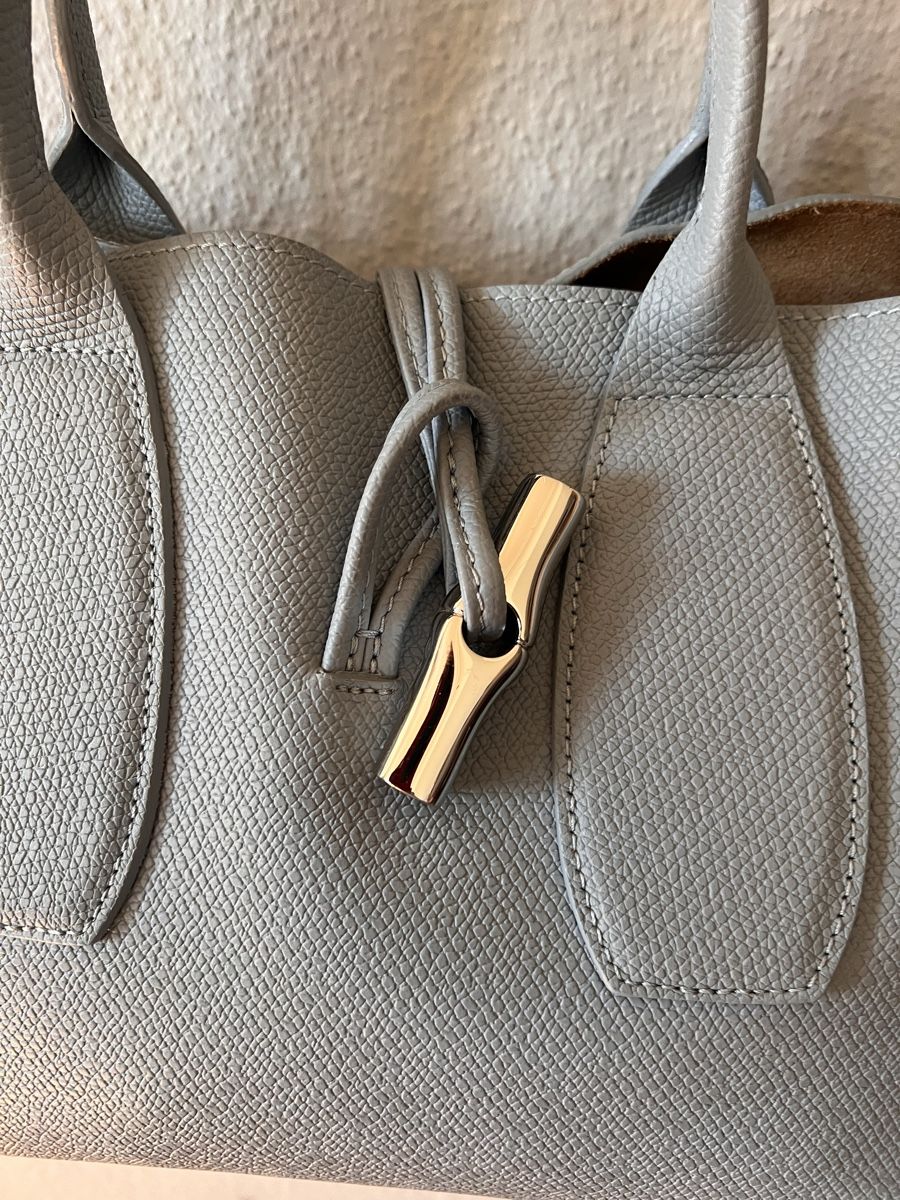 Longchamp Taschen für Damen: Handtasche Longchamp, hellblau Leder – Gebraucht aus Solothurn von Brini06 2