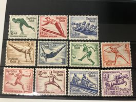 Deutsches Reich 1935/36, Mi 600-02,609-16 **, KP 200.--