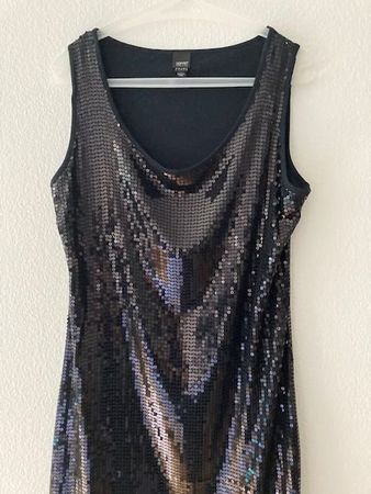 Paillettenkleid schwarz, Esprit - nie getragen !
