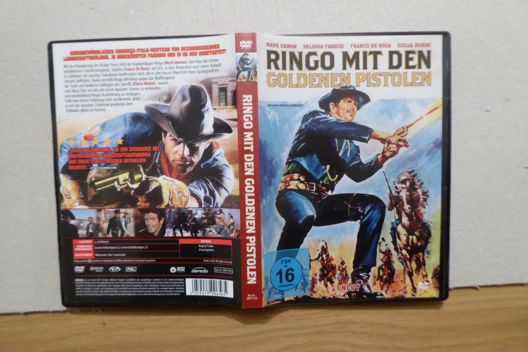 Tutti i DVDs: DVD Ringo mit den goldenen Pistolen – Usato da Allschwil venduto da Summelsarium