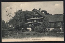AK Vordermeggen, Villa St. Charles, 1909