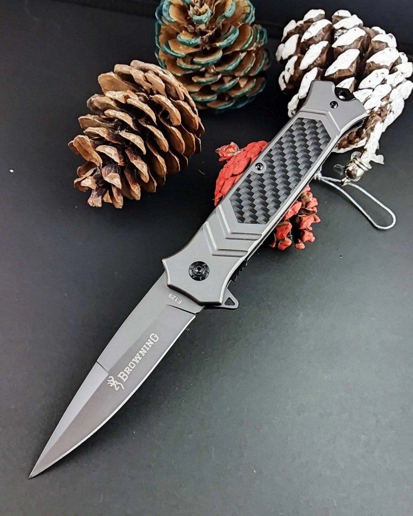 Coltelli tascabile: 22,5 cm langes Browning Taschenmesser, Dunkelgrau – Nuovo e nell'imballaggio originale da Oberentfelden venduto da sch_8bt6