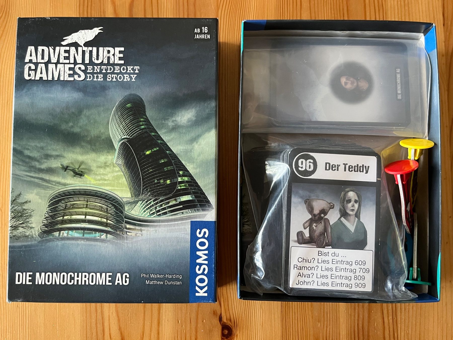 Kosmos Giochi: Adventure Games: Die Monochrome AG – Usato da Zürich venduto da Gurkis 1