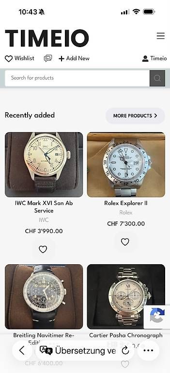 IWC Montres: IWC Mark XVI Son – D'occasion à Zürich par timeio-swapwatch 9