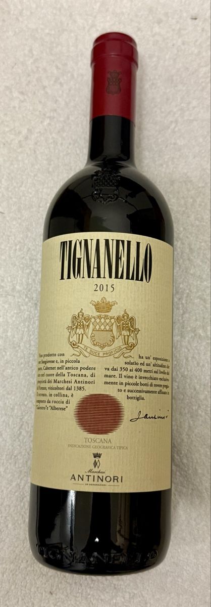 Tignanello Wein: Tignanello 2015 Toscana Rotwein  – Neu (gemäss Beschreibung) aus Schindellegi von Lilie06