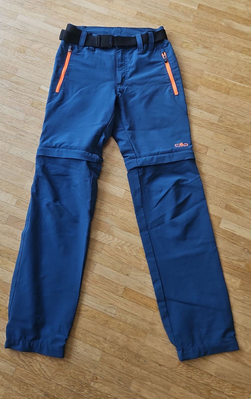 CMP Pantaloni: CMP Trekkinghose blau abnehmbar  – Usato da Zufikon venduto da Lmazi