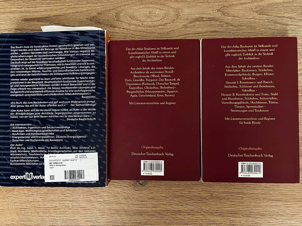 Livres: Baubücher – D'occasion à Zofingen par vLo_ur 1