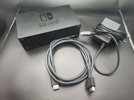 Original Nintendo Switch TV-Dockingstation mit Netzteil NSW