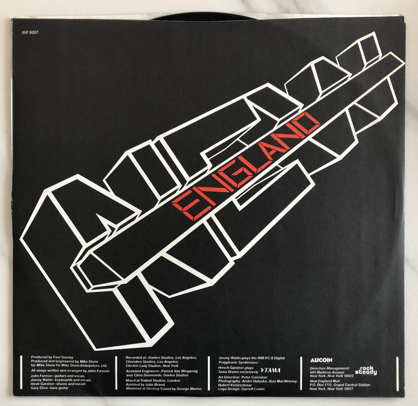 Dischi in vinile: NEW ENGLAND - NEW ENGLAND – Usato da Poliez-Pittet venduto da Newtown-Records 2