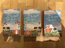 Buch Die alte Schule am See Jana Lukas 3er Set neuwertig