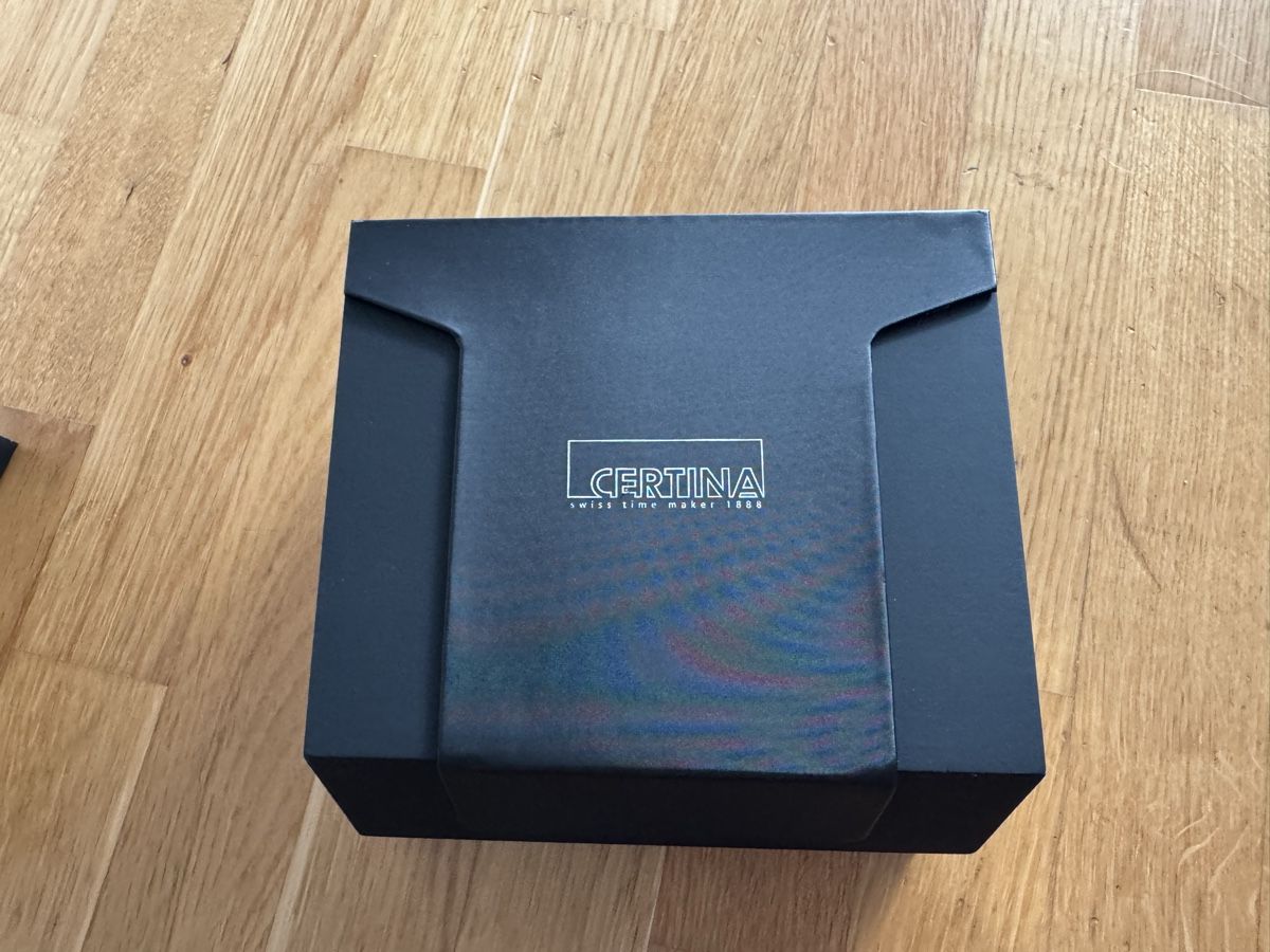 Certina Uhren: Neue Certina Uhren Box schwarz – Neu und originalverpackt aus Bettlach von Tradenet100 6