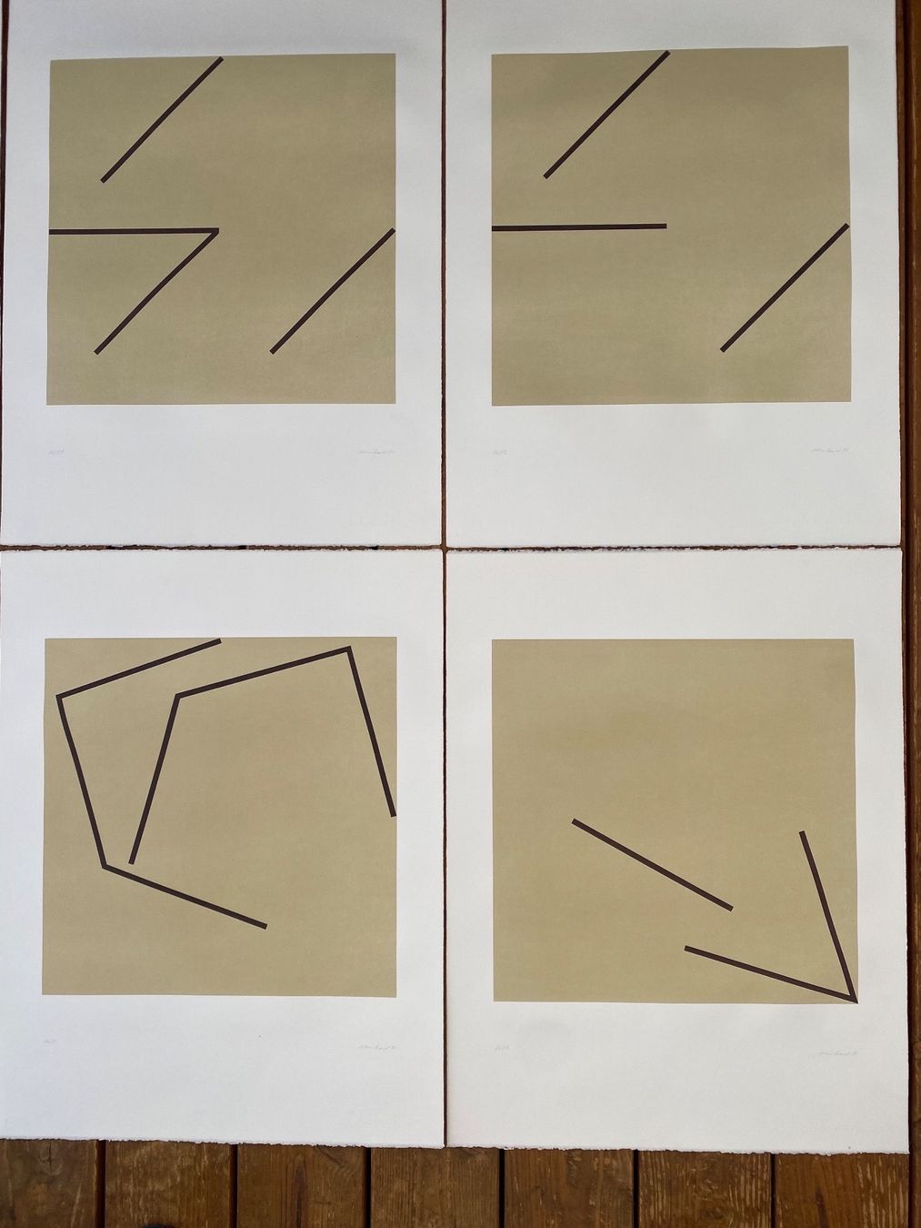 Grafica & Litografie: Limitierte Kunstmappe mit 8 Lithografien, Ruedi Reinhard – Usato da Rünenberg venduto da Fendi02 3