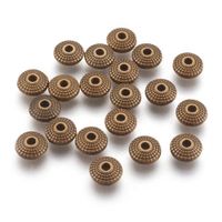 Abtrennungsperlen Antik Bronze 8mm / 20Stück