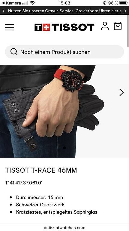 Orologi: Tissot T-Race 45mm – Usato da Liestal venduto da 30ziz30