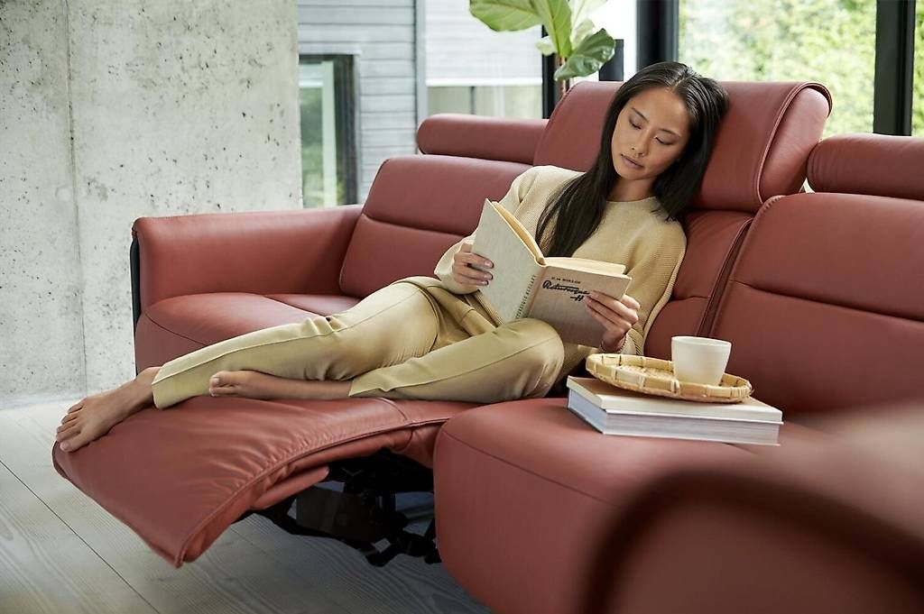 Stressless Divani: Ecksofa Stressless Emily in Paloma Leder – Nuovo e nell'imballaggio originale da Bischofszell venduto da deluxe-moebel 2