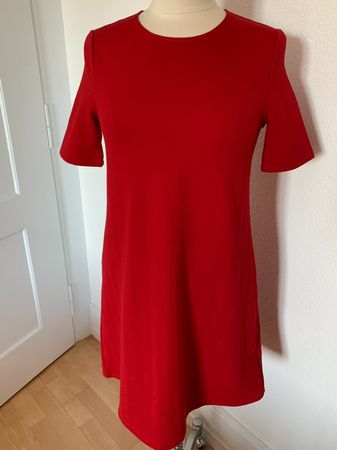 H&M Damen Kleid, Gr.38, Rot