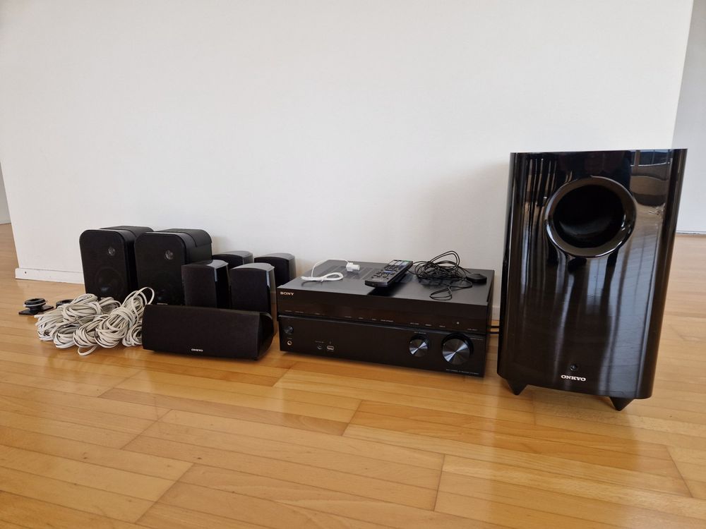 SONY STRDN840 Multichannel Receiver Heimkinoset+2 JBL Boxen Kaufen