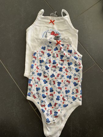 Body 2er Set Hello Kitty Grösse 74/80