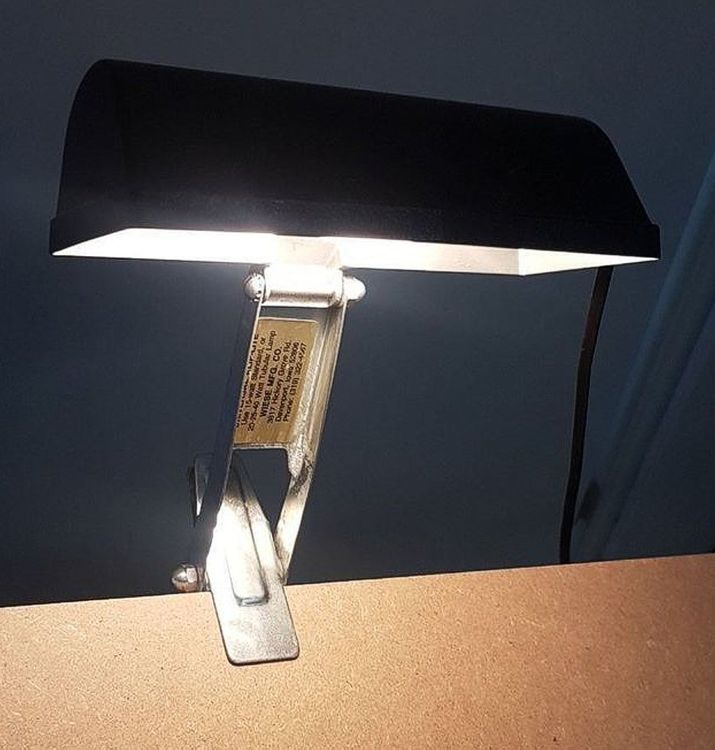 K&M 12273 Notenpultleuchte Double4 LED T-Model Flexlight Schwarz