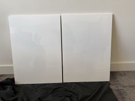 2 Magnettafeln Weiss 69 × 50 cm – modernes Set