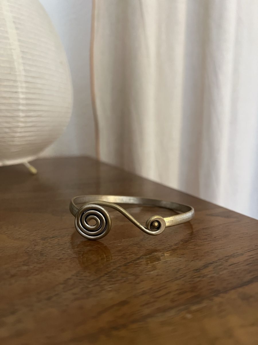Bracciali & Braccialetti: Vintage Spiral Design Bangle Bracelet – Usato da Zürich venduto da san_t2jq 2