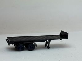 GB5- 1 Achs Auflieger schwarz ca. 1/87