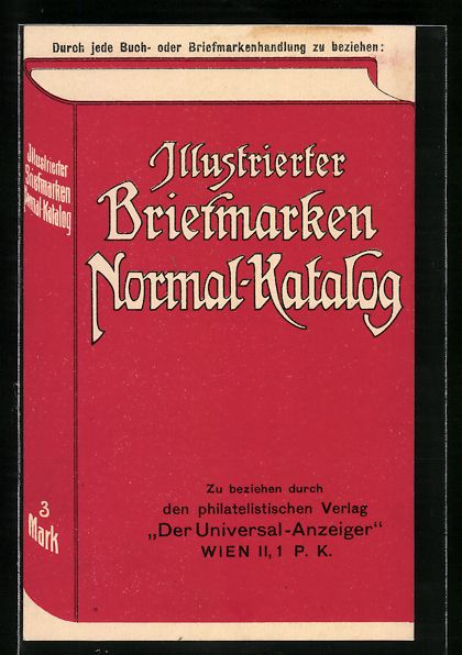 Ansichtskarten: Illustrierter Briefmarken Normal-Katalog – Gebraucht aus Berlin von bartko-reher