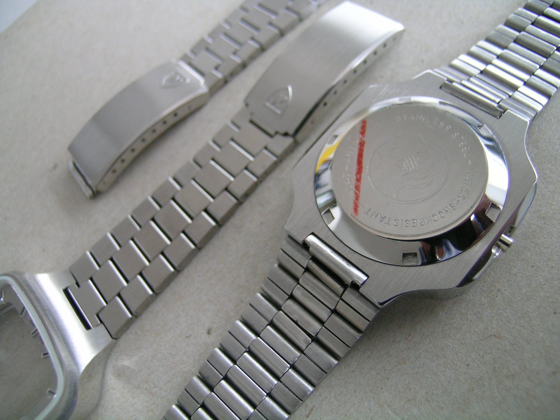 Nivada Orologi: NIVADA: 1 Uhrgehäuse Stahl Ref. 6109 – Nuovo (secondo la descrizione) da Grenchen venduto da esa-9162-9164 1