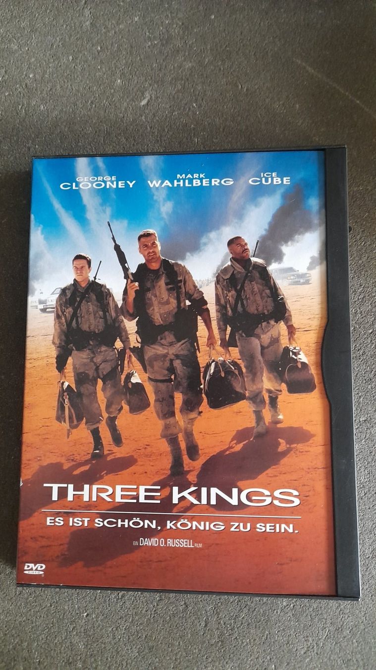 Tutti i DVDs: THREE KINGS   DVD – Usato da Wetzikon ZH venduto da Ramones01