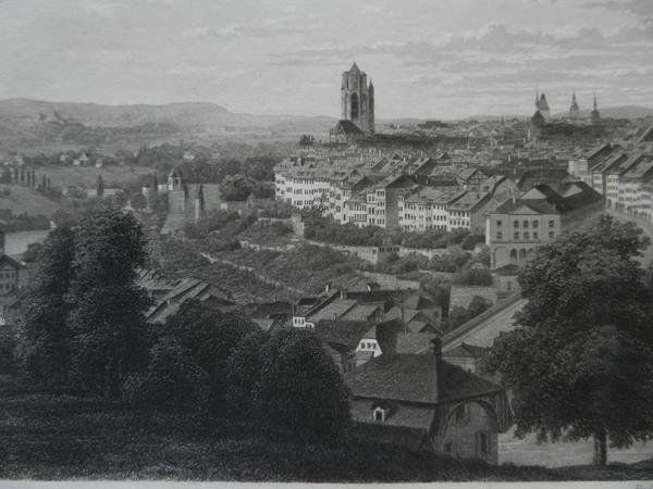 Incisioni: Bern Aquatinta von Ringger – Usato da Risch venduto da Rischli15 1