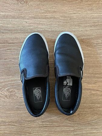 Vans Sneakers slip-on schwarz, Gr. 38.5