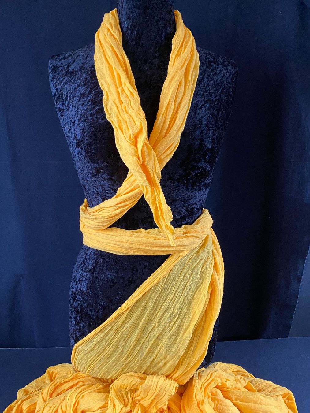 Tessuti: Stoff Baumwolletuch ca. 80 cm. X 10 m. – Usato da Schaffhausen venduto da sparzone 4